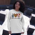 Peace Love Beach Summer Vacation 184 Shirt Unisex Long Sleeve Gifts for Her