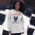 Proud To Be An Americat 808 Shirt Unisex Long Sleeve Gifts for Her