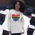 Rainbow Teacher You Are A Rainbow Of Possibilities Long Sleeve T-Shirt T-Shirt Gifts for Her