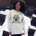 Rhodesia Coat Of Arms Zimbabwe South Africa Pride Long Sleeve T-Shirt Gifts for Her