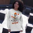 Skeleton It’S Fall Y’All Thanksgiving Funny Autumn Halloween Unisex Long Sleeve Gifts for Her