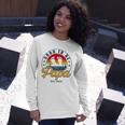Soon To Be Papa Est 2022 Men Retro First Time Dad Papa Long Sleeve T-Shirt Gifts for Her