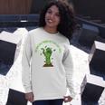 The Monsters Turned Out To Be Just Trees Hand Monster Unisex Long Sleeve Gifts for Her