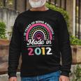 10 Years Old 10Th Birthday Born In 2012 Women Girls Long Sleeve T-Shirt Gifts for Old Men