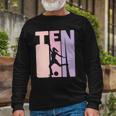 10 Years Soccer Girls 10Th Birthday Football Player Long Sleeve T-Shirt T-Shirt Gifts for Old Men