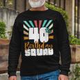 40Th Birthday Squad Vintage Retro 40 Year Old Birthday Long Sleeve T-Shirt Gifts for Old Men