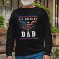 4Th Of July American Flag Dad Long Sleeve T-Shirt T-Shirt Gifts for Old Men