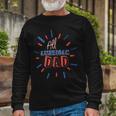 All American Dad 4Th Of July Matching Cute Holiday Long Sleeve T-Shirt Gifts for Old Men