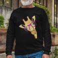 Animal Tees Hipster Giraffe Lovers Long Sleeve T-Shirt T-Shirt Gifts for Old Men