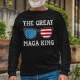 Anti Joe Biden Ultra Maga The Return Of The Great Maga King V3 Unisex Long Sleeve Gifts for Old Men