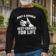 Aunt And Nephew Best Friends For Life Long Sleeve T-Shirt T-Shirt Gifts for Old Men