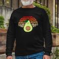 Avocado Yoga Pose Meditation Vegan Meditation Long Sleeve T-Shirt T-Shirt Gifts for Old Men