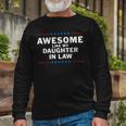 Awesome Like My Daughter In Law V2 Long Sleeve T-Shirt Gifts for Old Men