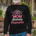 Bday Girl Matching Mom Of The Birthday Princess Long Sleeve T-Shirt Gifts for Old Men