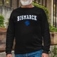 Bismarck High School Lions C2 College Sports Long Sleeve T-Shirt T-Shirt Gifts for Old Men