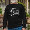 Born Together Friends Forever Twins Girls Sisters Outfit Long Sleeve T-Shirt T-Shirt Gifts for Old Men