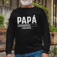 Camiseta En Espanol Para Nuevo Papa Cargando In Spanish Long Sleeve T-Shirt T-Shirt Gifts for Old Men