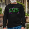 Cookie Dealer Scouts Girl Scouting Long Sleeve T-Shirt Gifts for Old Men