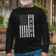 Daddy American Flag Fathers Day Patriotic Usa 4Th Of July Long Sleeve T-Shirt T-Shirt Gifts for Old Men