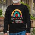 Dear Parents Tag Youre It Love Teacher Last Day School Long Sleeve T-Shirt T-Shirt Gifts for Old Men