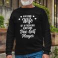Disc Golfer Husband For Disc Golf Player Wife Long Sleeve T-Shirt T-Shirt Gifts for Old Men