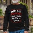 Duron Name Shirt Duron Name Long Sleeve T-Shirt Gifts for Old Men