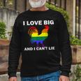 Equality Gay Pride 2022 Rainbow Lgbtq Flag Love Is Love Wins Long Sleeve T-Shirt T-Shirt Gifts for Old Men