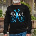 Father Cheerleading From Cheerleader Daughter Cheer Dad V3 Long Sleeve T-Shirt Gifts for Old Men