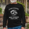 Fathers Day Father Daughter Friends Fist Bump Long Sleeve T-Shirt T-Shirt Gifts for Old Men