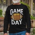 Football Player Vintage Game Day Unisex Long Sleeve Gifts for Old Men