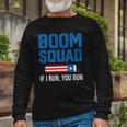 Fourth Of July 4Th July Fireworks Boom Patriotic American Long Sleeve T-Shirt T-Shirt Gifts for Old Men