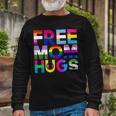 Free Mom Hugs Rainbow Lgbtq Lgbt Pride Month Long Sleeve T-Shirt T-Shirt Gifts for Old Men
