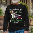 Friends Dont Let Friends Fight Celiac Disease Alone Unicorn Green Ribbon Celiac Disease Celiac Disease Awareness Unisex Long Sleeve Gifts for Old Men