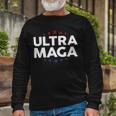 Funny Anti Joe Biden Ultra Maga Support Trump Patriotic Unisex Long Sleeve Gifts for Old Men