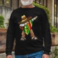 Funny Dabbing Taco Cinco De May Mexican Food V2 Unisex Long Sleeve Gifts for Old Men