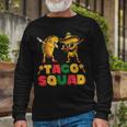 Funny Dabbing Taco Cinco De May Mexican Food V3 Unisex Long Sleeve Gifts for Old Men