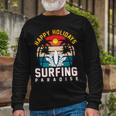 Funny Enjoy The Summer Holiday Summer Surfing Paradise Unisex Long Sleeve Gifts for Old Men