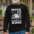 Funny Maga King Trump Supporter Gift Maga King Unisex Long Sleeve Gifts for Old Men