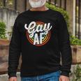 Gay Af Lgbt Pride Rainbow Flag March Rally Protest Equality Long Sleeve T-Shirt T-Shirt Gifts for Old Men