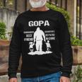Gopa Grandpa Gopa Best Friend Best Partner In Crime Long Sleeve T-Shirt Gifts for Old Men