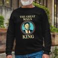 The Great Maga King Donald Trump Ultra Maga Long Sleeve T-Shirt T-Shirt Gifts for Old Men