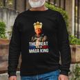 Great Maga King Trump Ultra Maga Crowd Anti Biden Ultra Maga Long Sleeve T-Shirt T-Shirt Gifts for Old Men