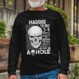 Harris Name Harris Ive Only Met About 3 Or 4 People Long Sleeve T-Shirt Gifts for Old Men