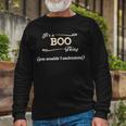 Its A Boo Thing You Wouldnt Understand Shirt Boo Shirt For Boo Long Sleeve T-Shirt Gifts for Old Men