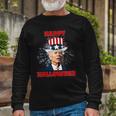Joe Biden Happy Halloween For Fourth Of July Long Sleeve T-Shirt T-Shirt Gifts for Old Men