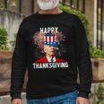 Joe Biden Thanksgiving For 4Th Of July Long Sleeve T-Shirt T-Shirt Gifts for Old Men