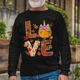 Love Unicorn Turkey Thanksgiving Happy 15 Shirt Unisex Long Sleeve Gifts for Old Men