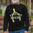 Lucky Turkey Wishbone Vintage 10 Shirt Unisex Long Sleeve Gifts for Old Men