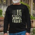 Maga King Make America Great Again Retro American Flag Long Sleeve T-Shirt T-Shirt Gifts for Old Men