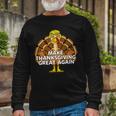 Make Thanksgiving Great Again Funny 3 Shirt Unisex Long Sleeve Gifts for Old Men